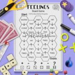 Feelings | Board Game | Fun ESL Worksheet For Children