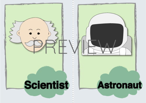 ESL Scientist and Astronaut Flashcards
