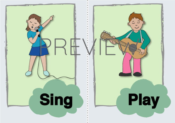ESL Sing and Play Flashcards