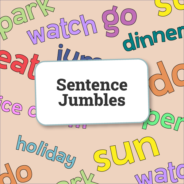 Sentence Jumbles Online ESL Game for Children