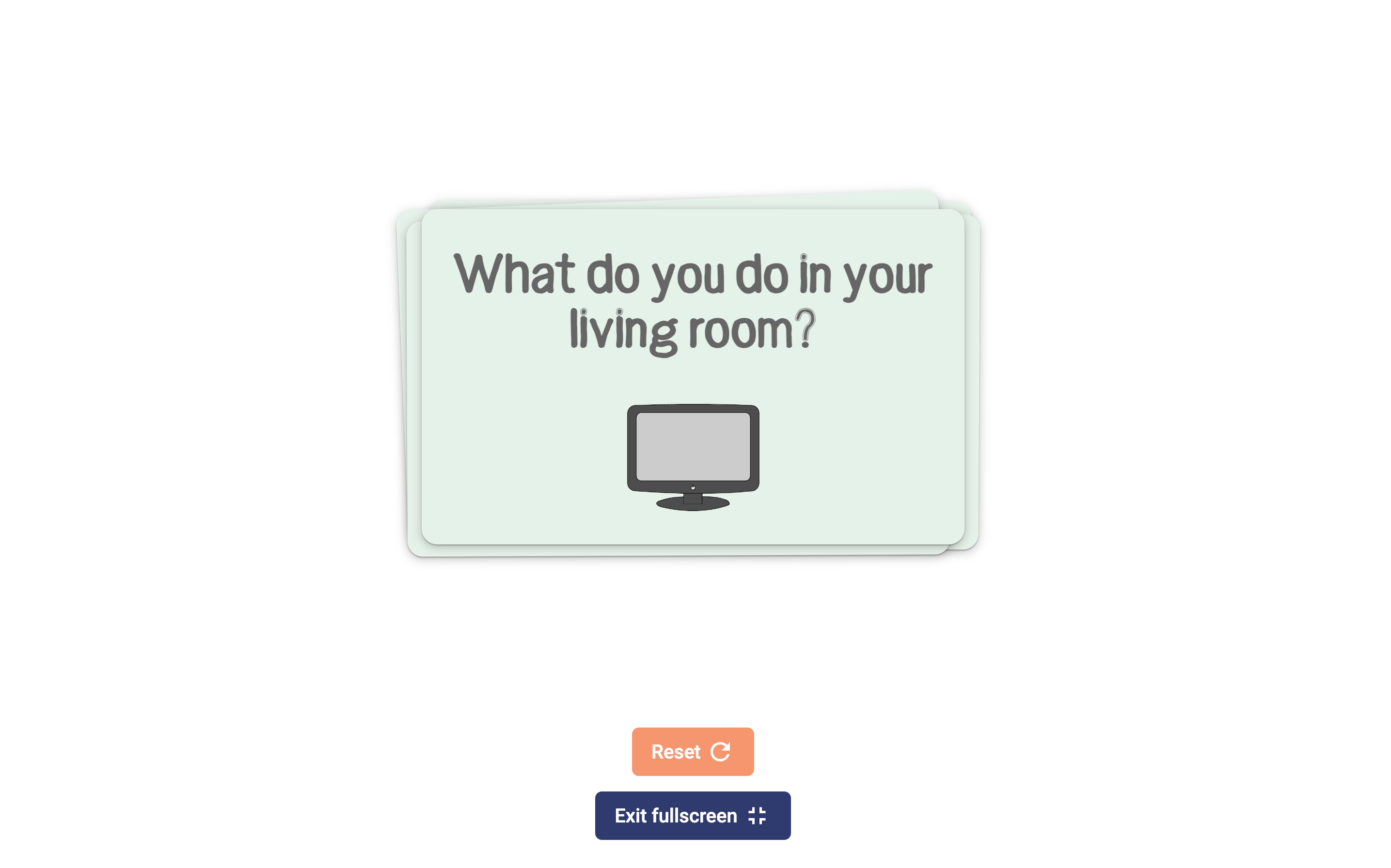 Question Cards Online Game
