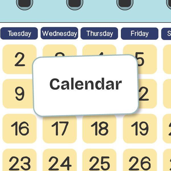 Calendar Activity | Fun Online ESL Game for Children