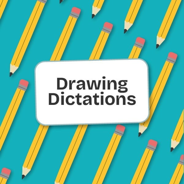 online drawing dictation game for children
