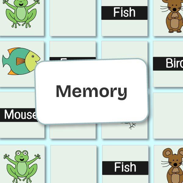 memory online game for children