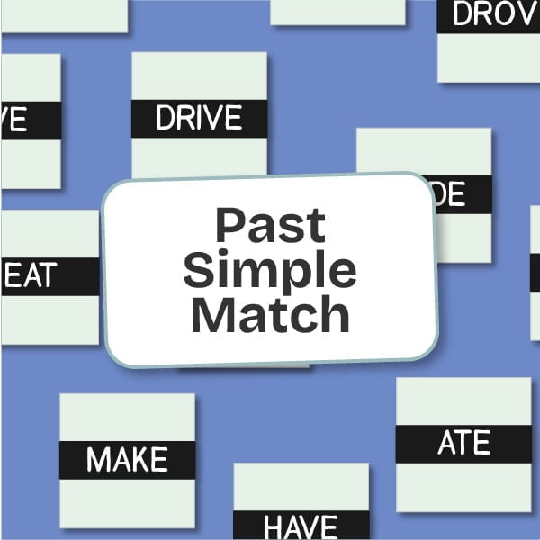 online past simple game for children