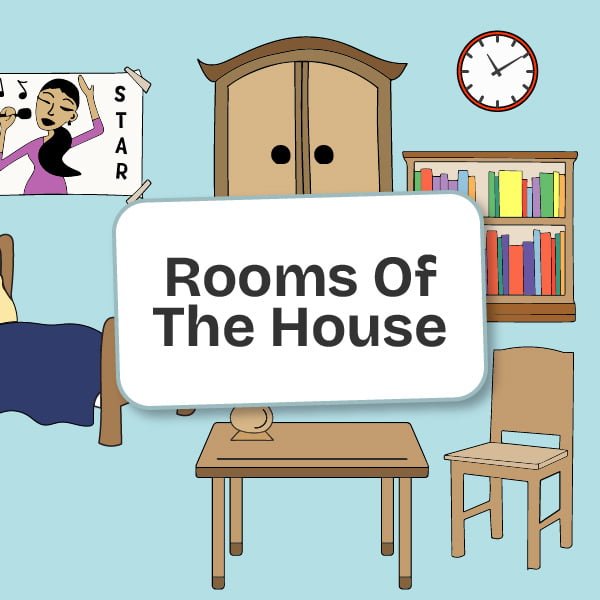 online rooms of the house game for children