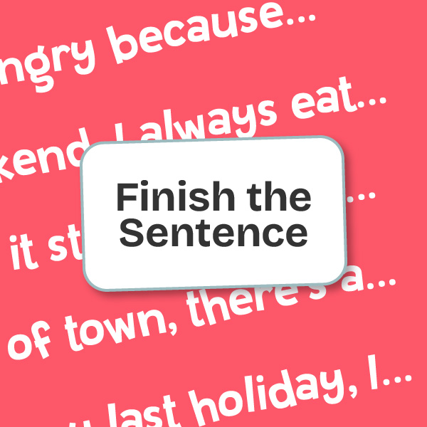 finish the sentence online game for children