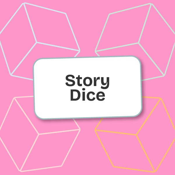 online story dice for children