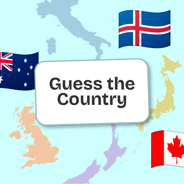 Guess the Country Online Game for Children