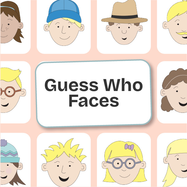 Guess Who Faces Online Game