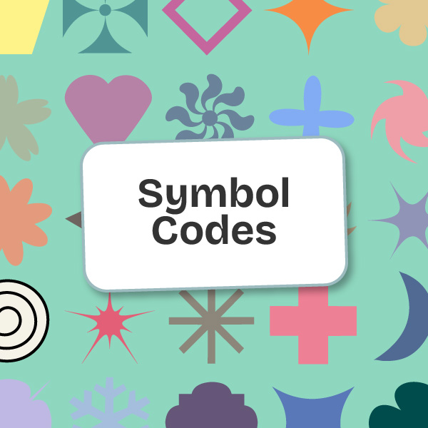 Symbol Codes Online Game for Children