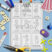 Happy families card game for children learning English