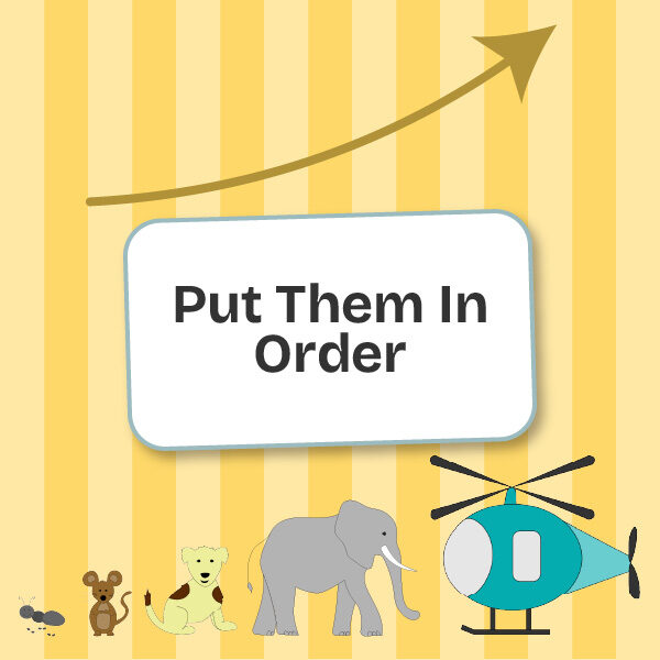 Put them in order online game for children