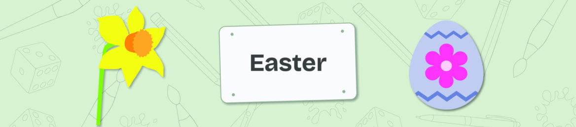 Easter blog banner
